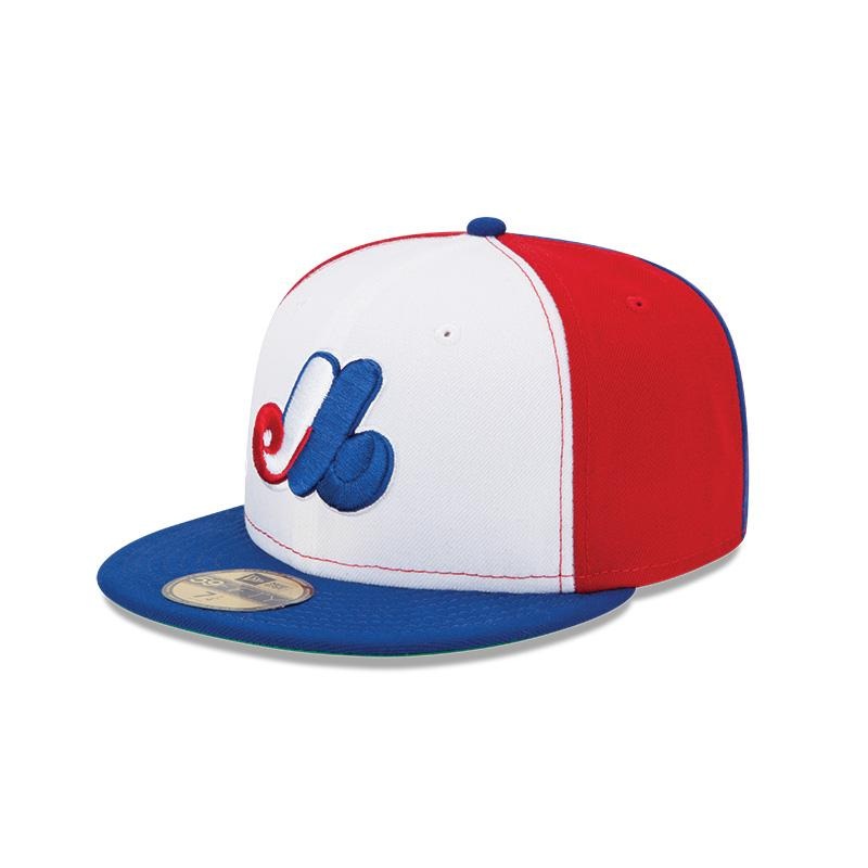 Expos Cooperstown 1969-1991 59FIFTY Tri-Colour Cap