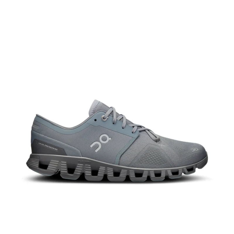 Men’s Cloud X 3 Running Shoes|MIST ROCK|8|8.5|9|9.5|10|10.5|11|11.5|12|13