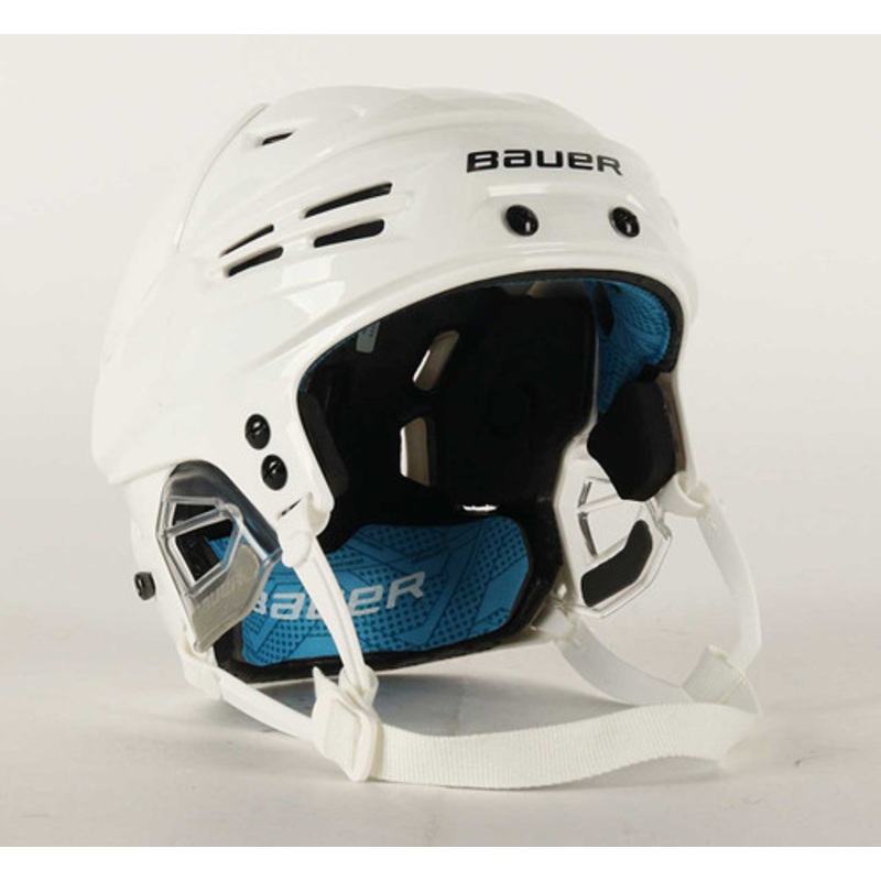 Size L – Bauer Re-Akt 65 White Helmet – Washington Capitals