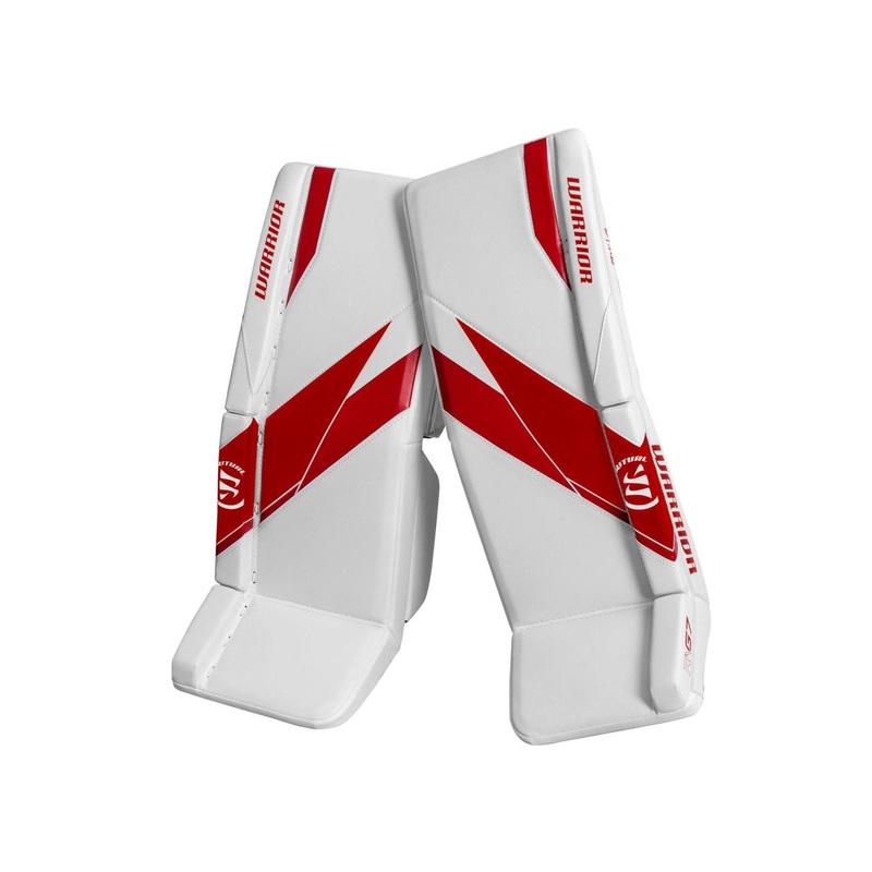 Warrior Goalie Leg Pads G7 Jr White/Red