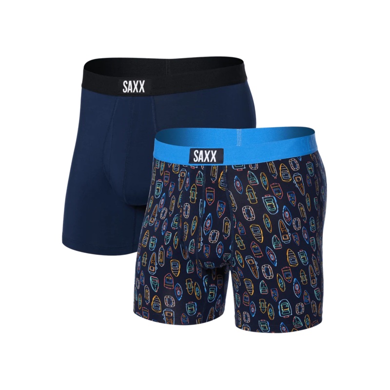 Ultra Super Soft (2 Pack) Boxer Brief – Bunch O’ Boats/Maritime