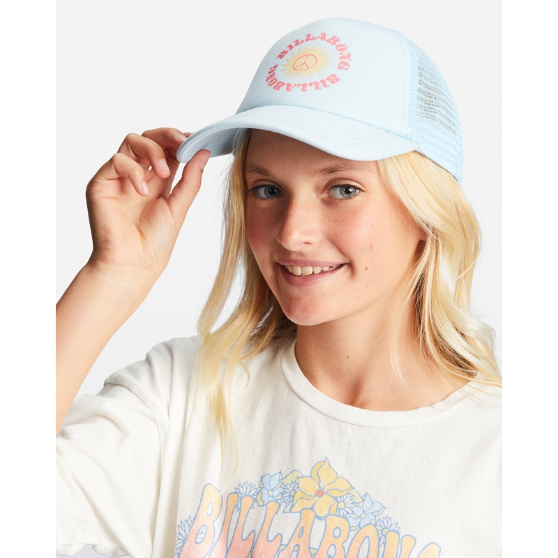 Girl’s Ohana Trucker Hat|SONGBIRD BLUE|PEACEFUL LILAC|OS