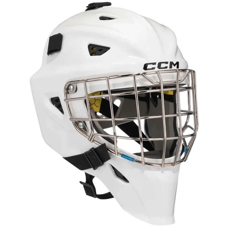 Senior Axis F5 Goalie Mask|WHITE