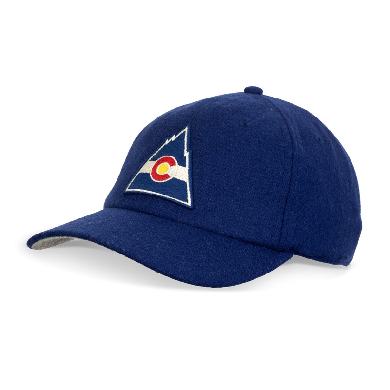 American Needle NHL Vintage Archived Legend Adjustable Hat – Colorado Rockies