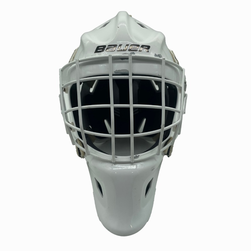 Bauer NME One – Used Goalie Helmet (White)