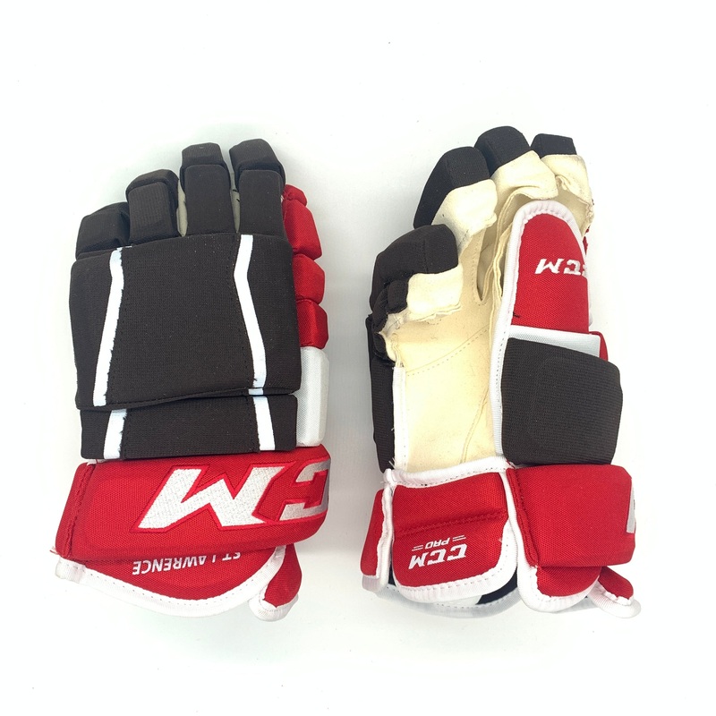 CCM HG97PP – NCAA Pro Stock Glove (Red/Brown/White)