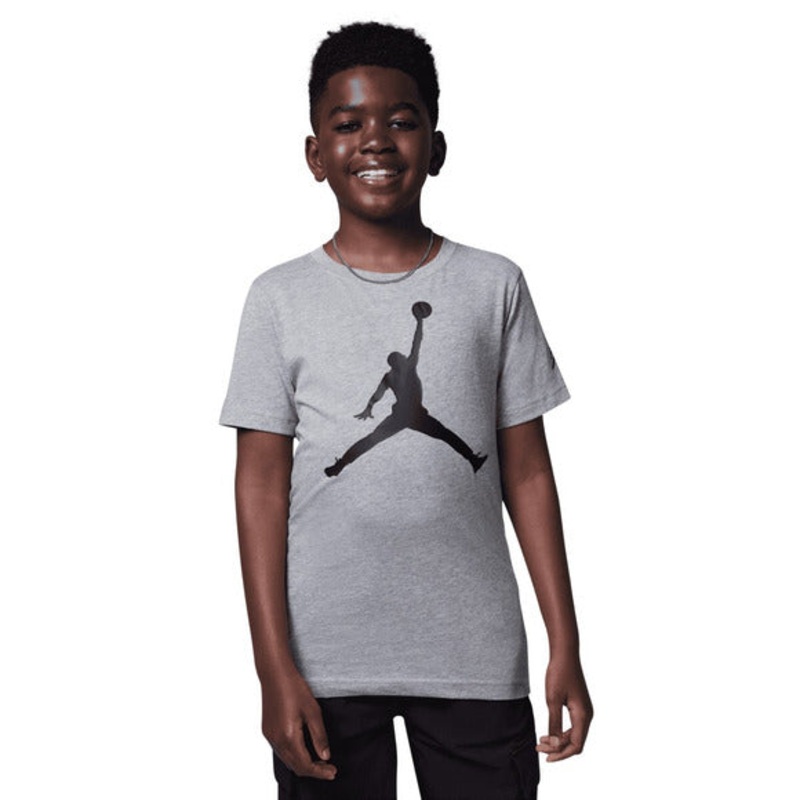 Jordan Junior Jumpman T-Shirt|CARBON HEATHER|S|M|L|XL
