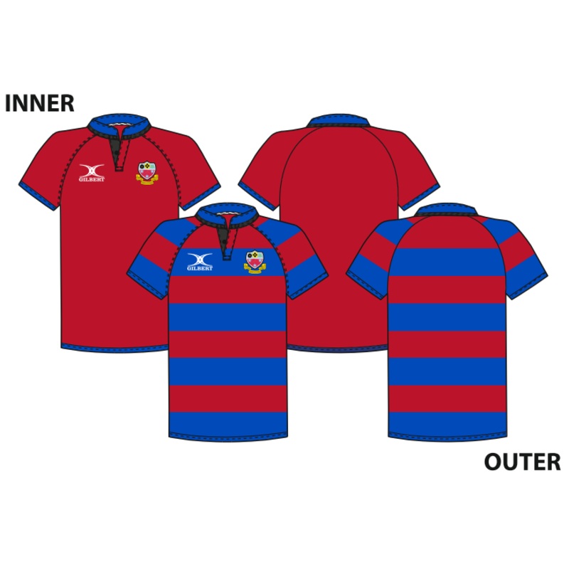 St Ambrose College Junior’s Red Standard Reversible S/S Shirt