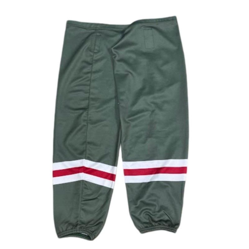 ECHL – Used Sock (Green/Red/Cream)