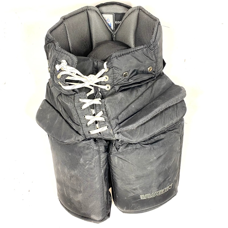 Vaughn Pro Custom – Used NHL Pro Stock Goalie Pants – Joonas Korpisalo (Black)