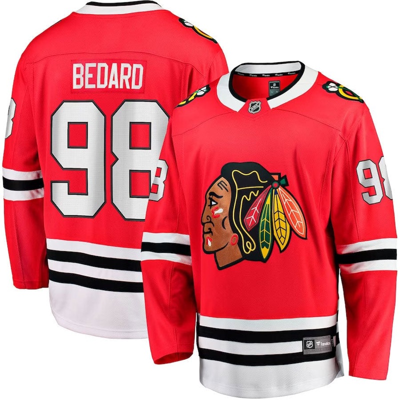 Chicago Blackhawks Fanatics Breakaway Senior Jersey – Connor Bedard