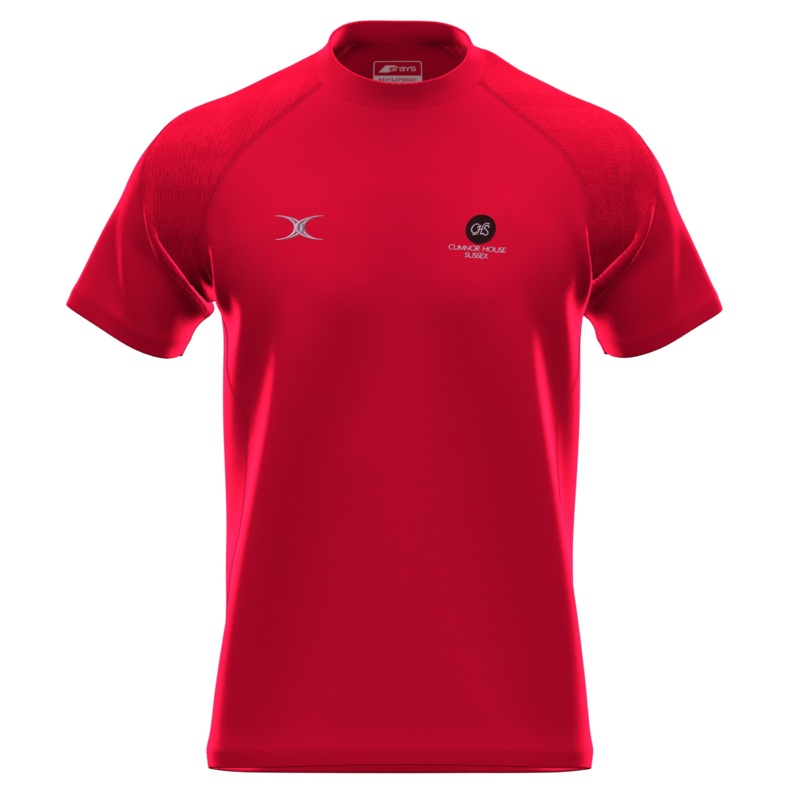Cumnor House Sussex Senior’s Red GTS S/S Shirt UB