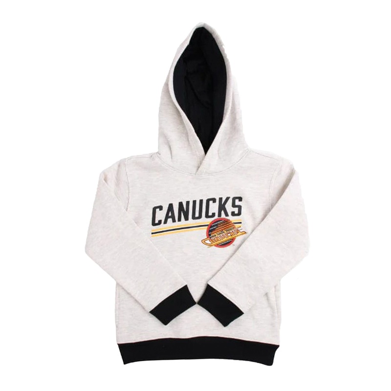 Outer Stuff Timeless Boys Hoody – Vancouver Canucks Retro Skate