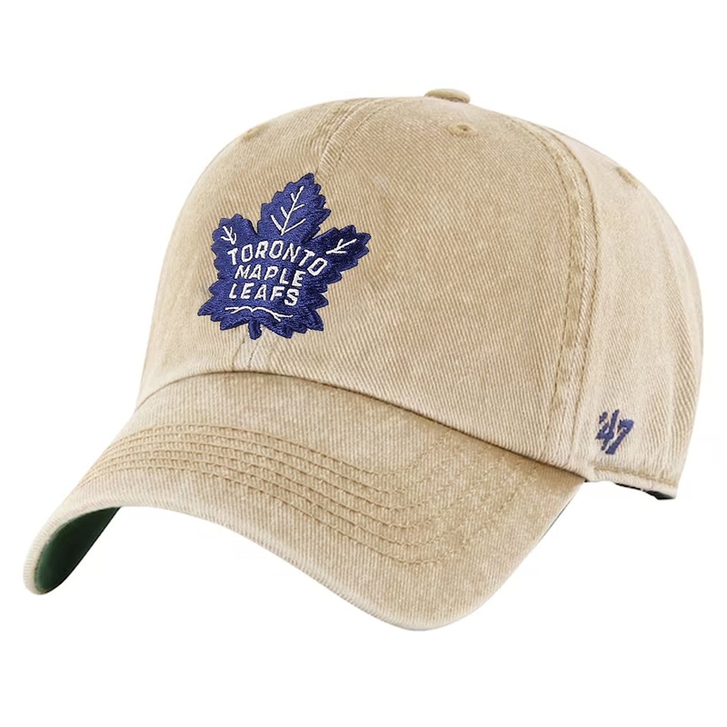 47 Brand NHL Earldor Clean Up  Adjustable Hat – Toronto Maple Leafs