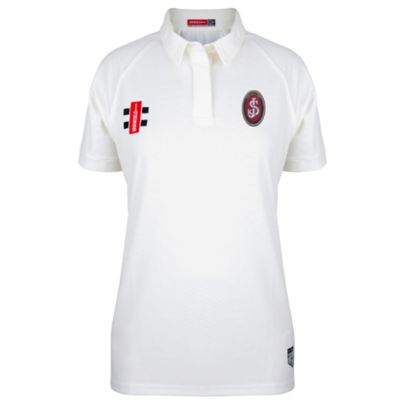 St Joseph’s College Reading Ivory Matrix V2 S/S Shirt Womens Cut