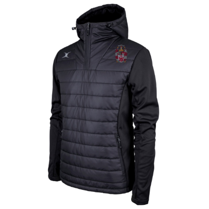 Alleyns School Adult’s Black Pro Active Quater Zip Jacket