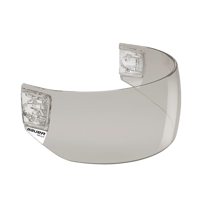 Bauer Visor Pro-Clip Straight Smoke (CE)