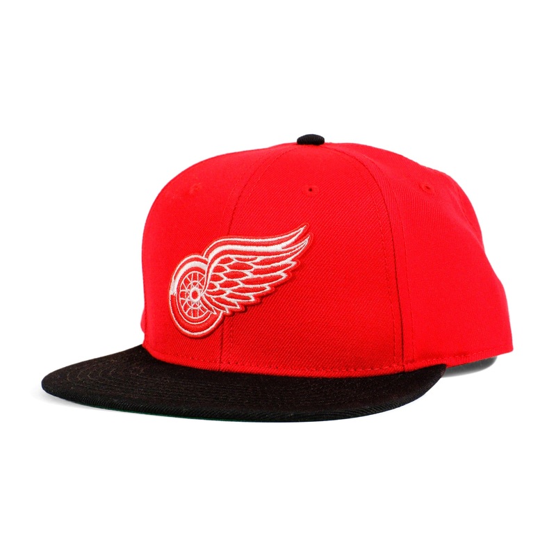 Detroit Red Wings – American Needle NHL Vintage Wool Replica Two Tone Snapback Hat