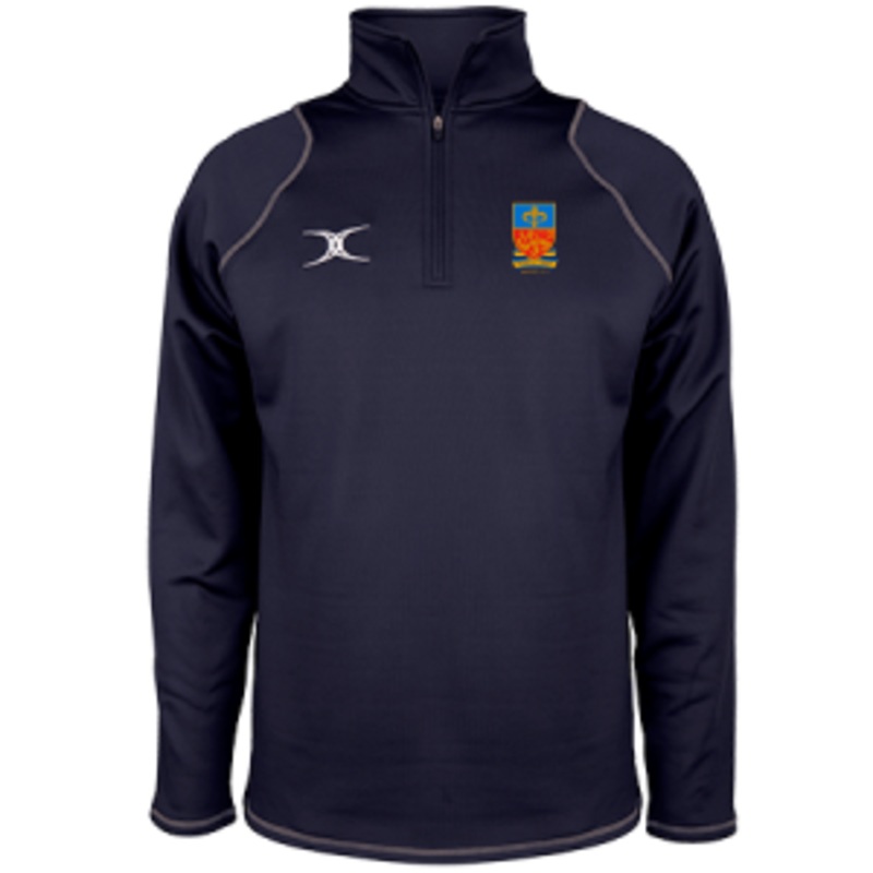 Lancaster Royal Grammar School 6th Form Adult’s Dark Navy Quest 1/4 Zip Fleece Mens