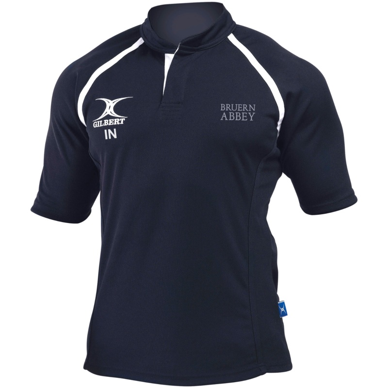 Bruern Abbey School Senior’s Dark Navy Xact II Monochrome Shirt