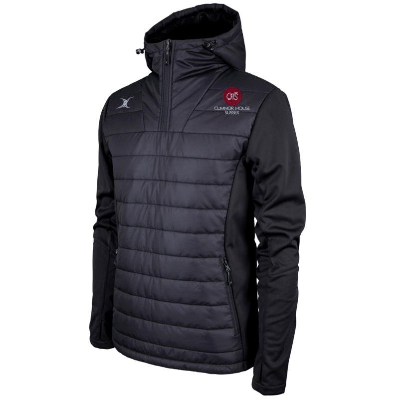 Cumnor House Sussex Senior’s Black Pro Active Quater Zip Jacket