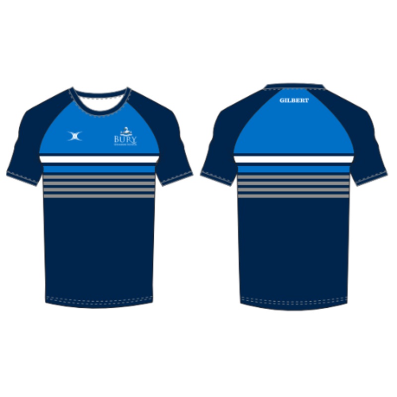 Bury Grammar School Football Team Shirt, Years 10-13