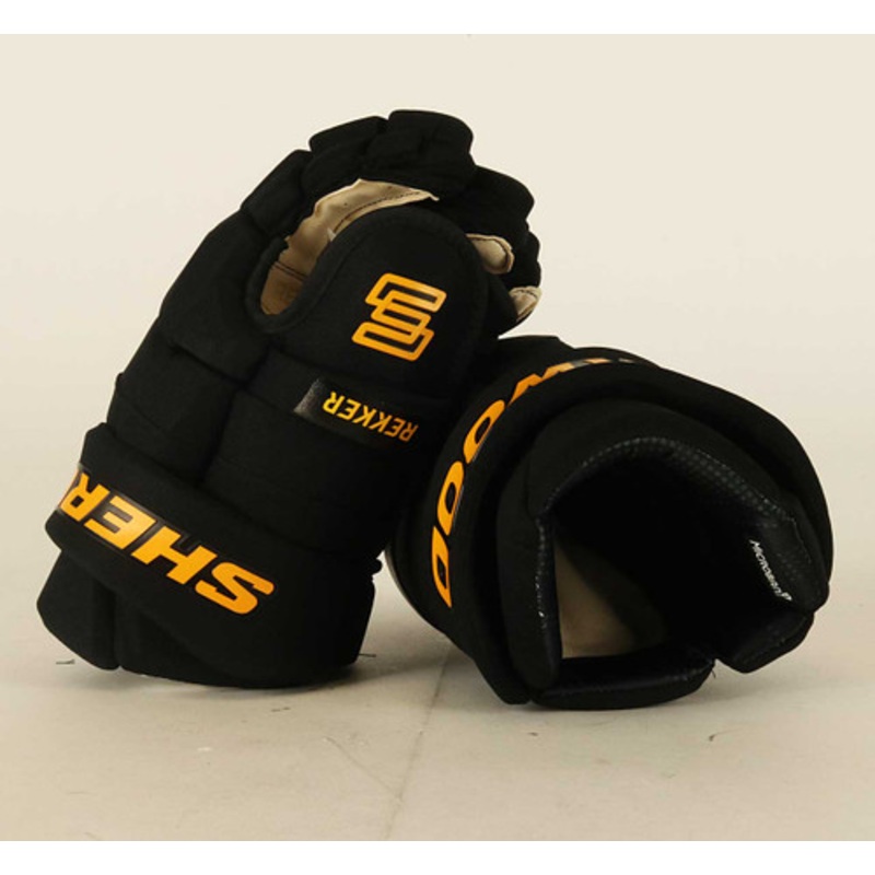 14 Sherwood Rekker Morph 1 Gloves – Team Stock Boston Bruins #3