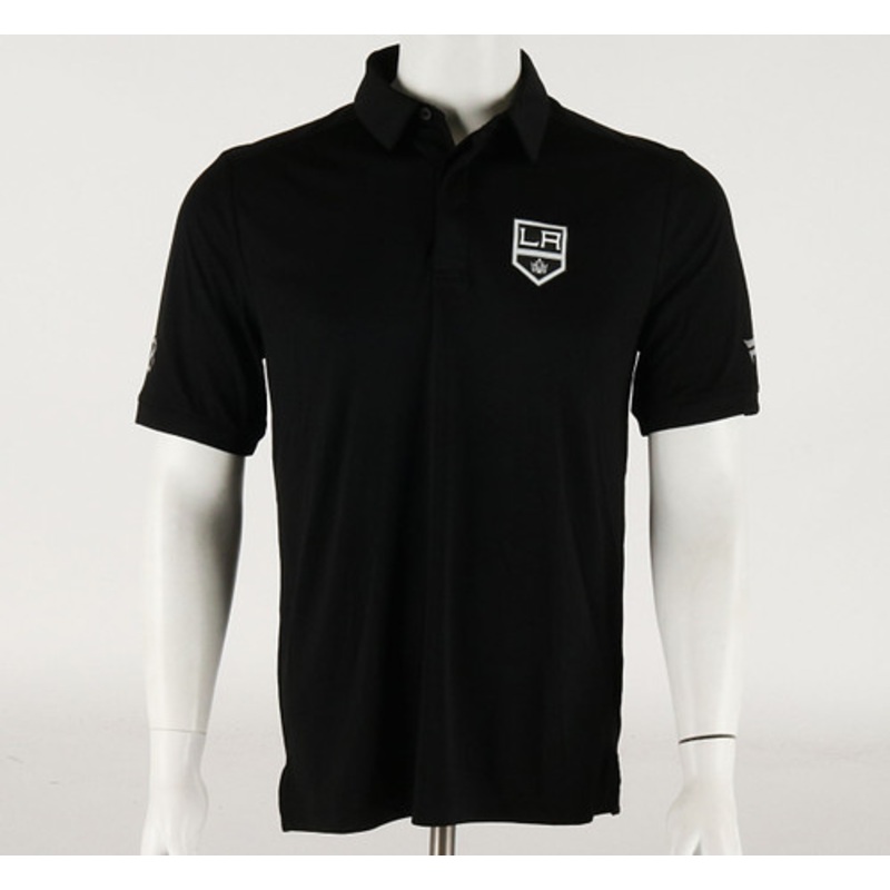Los Angeles Kings Medium Authentic Pro Short Sleeve Polo Shirt #4