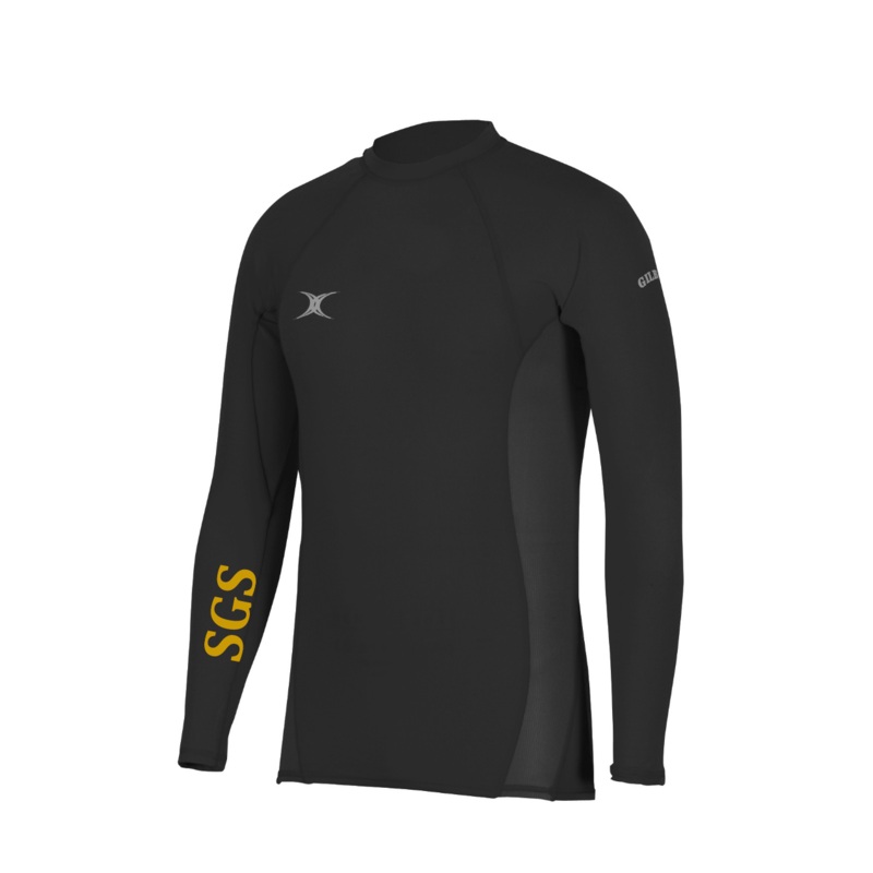 Stockport Grammar School Senior’s Black Atomic II Baselayer Top