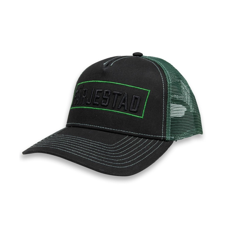 CCM Cap Trucker Throwback FBK Sr Black/Green