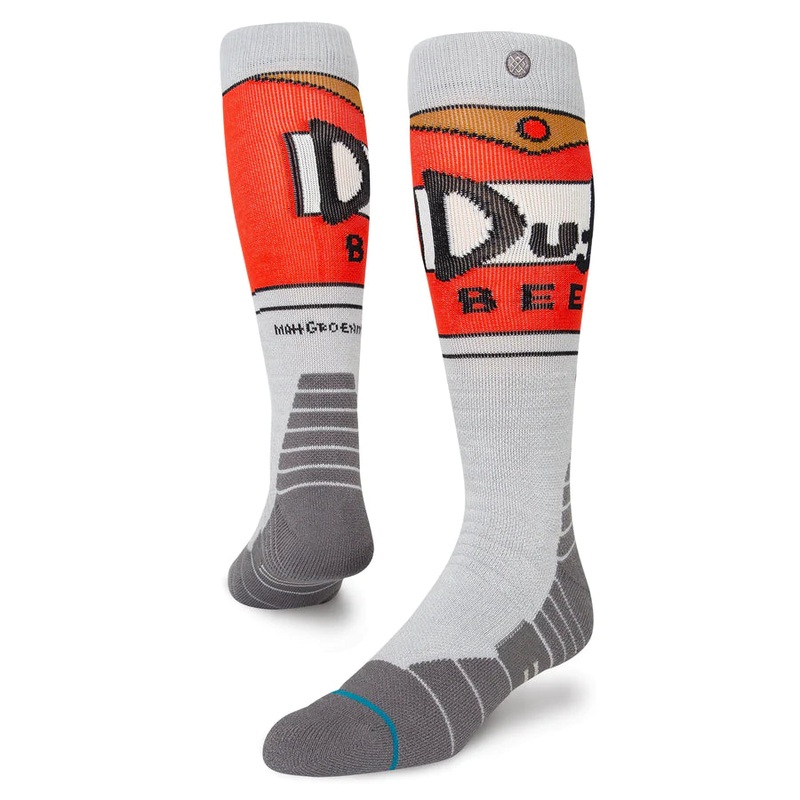 The Simpsons X Duff Beer Snow OTC Socks