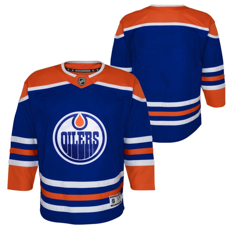 Child Premier Jersey – Edmonton Oilers – Blank