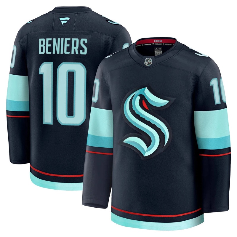 Fanatics Premium Senior Home Jersey – Seattle Kraken Matty Beniers