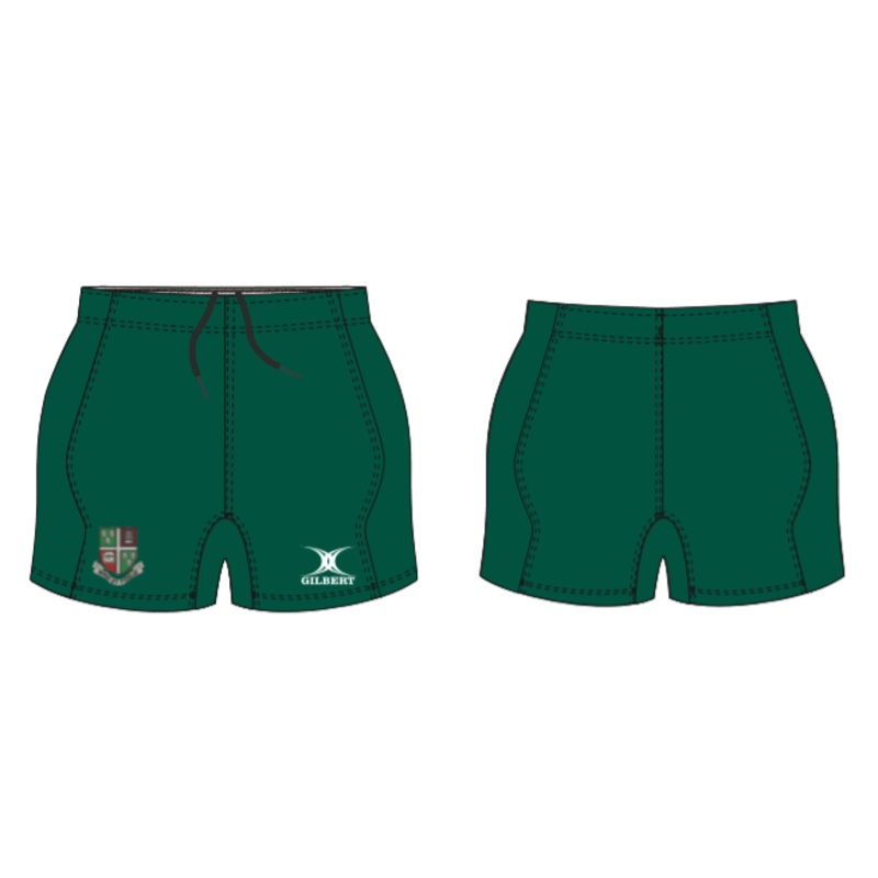 Woodhouse Grove School Adult’s Green Elite Shorts-Senior
