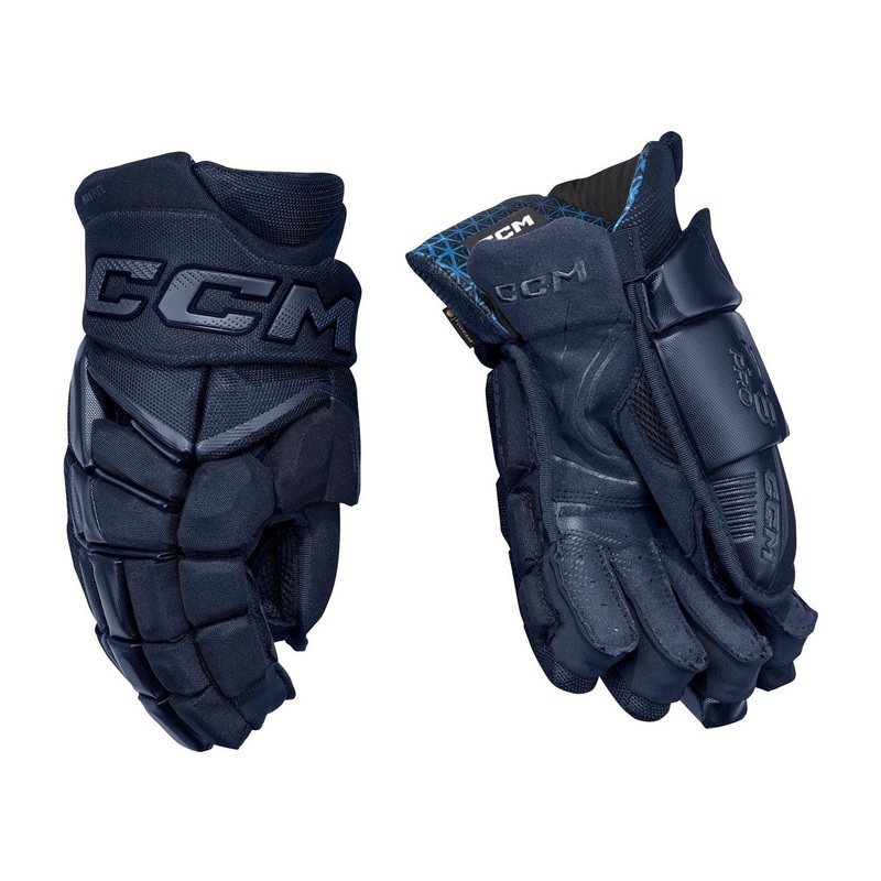 CCM Glove Jetspeed FT8 Pro Sr Navy/Navy