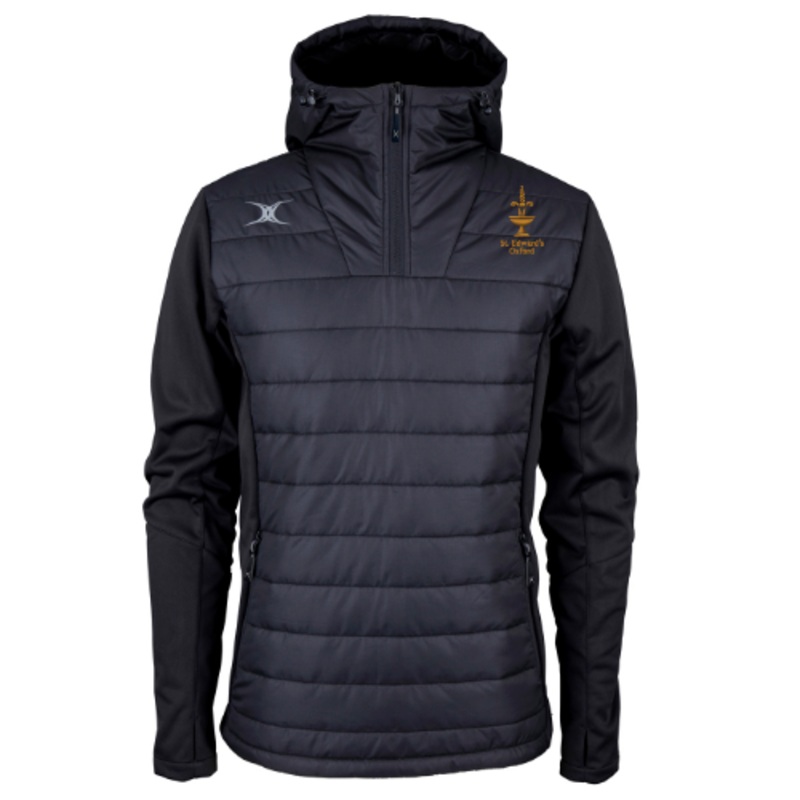 St Edwards School Adult’s Black Pro Active Quater Zip Jacket