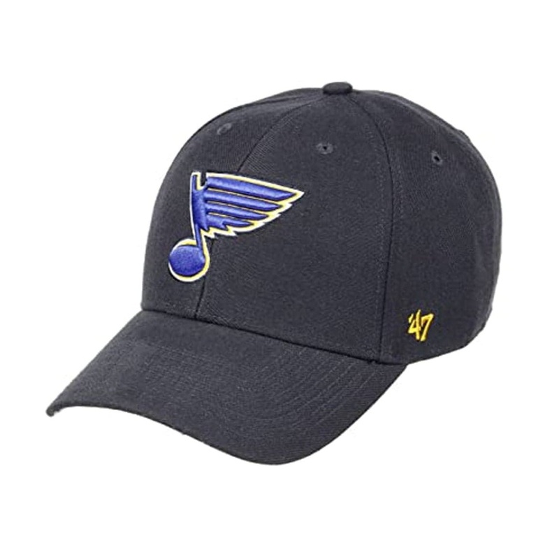 St. Louis Blues 47 Brand NHL Clean Up Vintage Adjustable Hat – Black OSFM