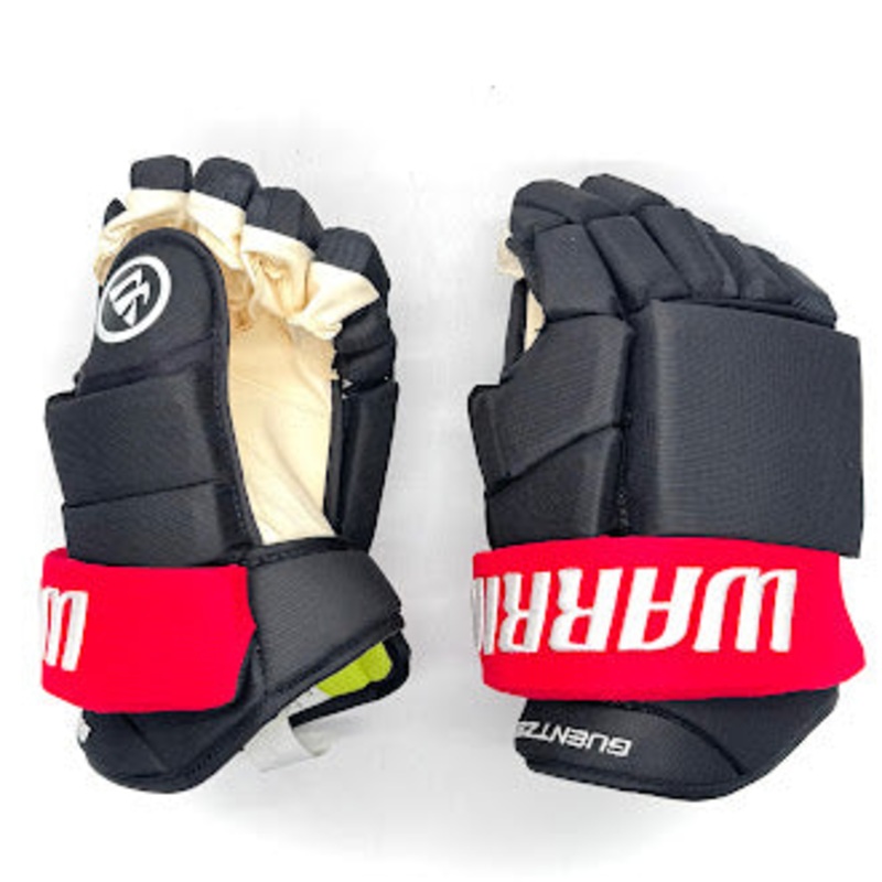Warrior Alpha FR Pro – NHL Pro Stock Glove – Jake Guentzel (Black/Red)