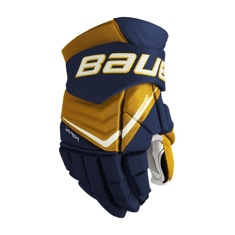 Bauer Hockey Gloves Vapor Flylite Jr Navy/Gold