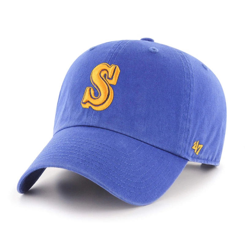’47 Brand Cooperstown Clean Up Cap- Seattle Mariners