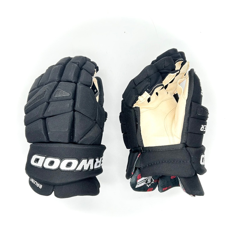 Sherwood Rekker Legend Pro – NHL Pro Stock Glove – Pro Palm – Boston Bruins (Black)