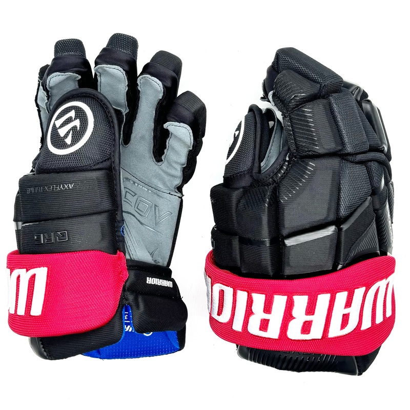 Warrior Covert QR6 – Team Stock Glove – Carolina Hurricanes (Black/Red)