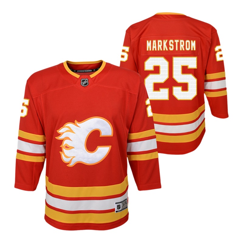 Youth Premier Jersey – Calgary Flames – Jacob Markstrom