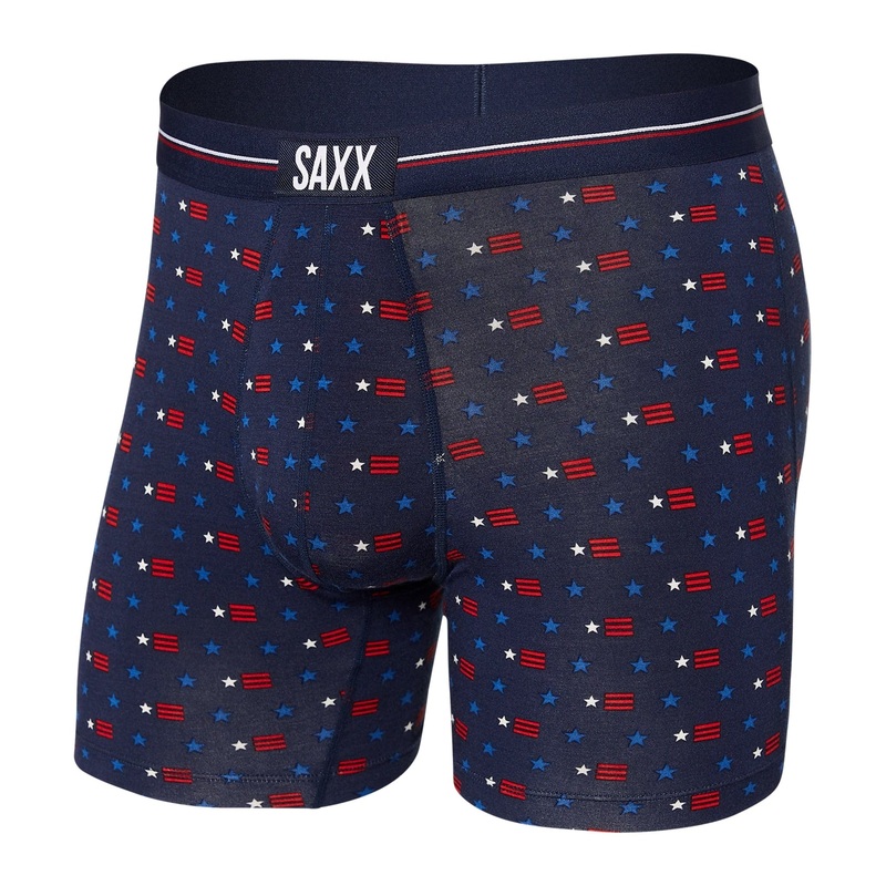 Saxx Vibe Boxers – Liberty Navy