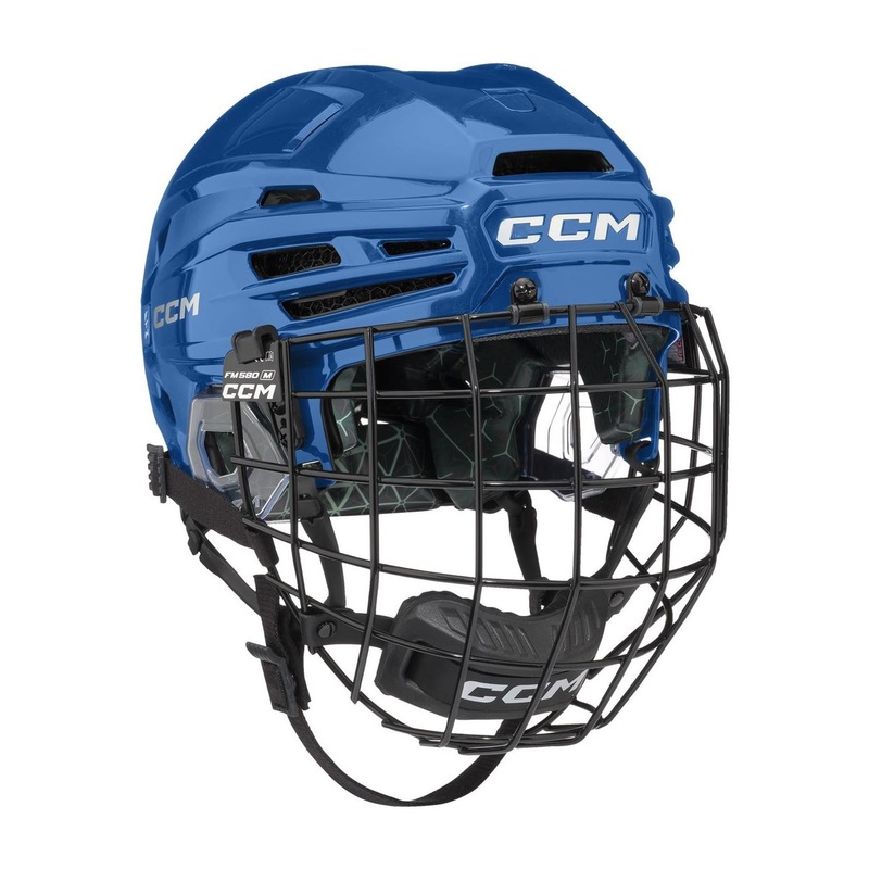 CCM Hockey Helmet FTW Combo Womens Royal