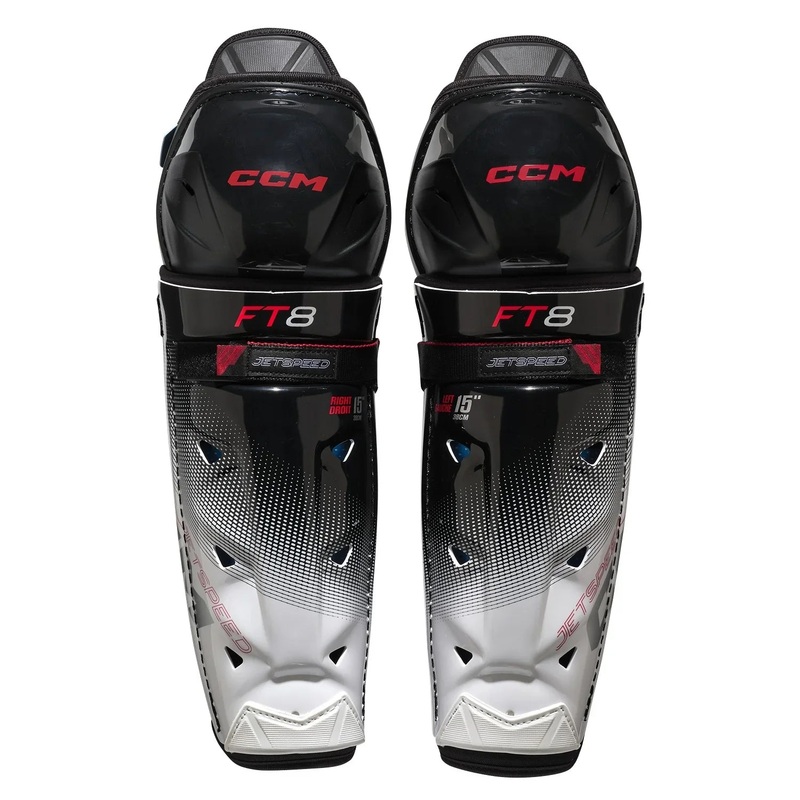CCM Jetspeed FT8 Shin Guards – Junior