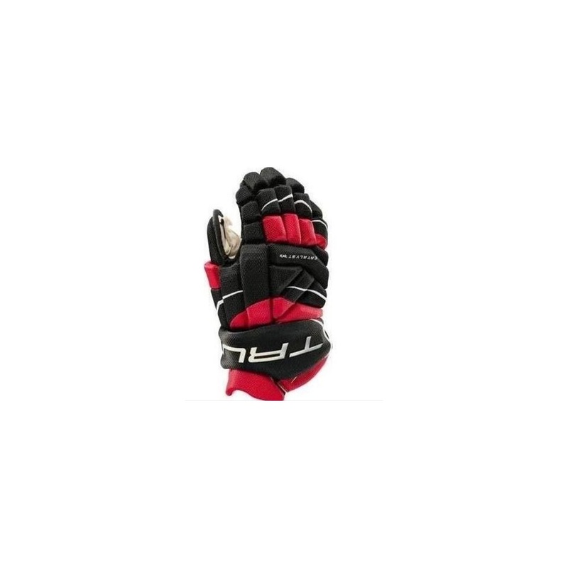 TRUE Hockey Gloves Catalyst 7X3 Jr Black/Red