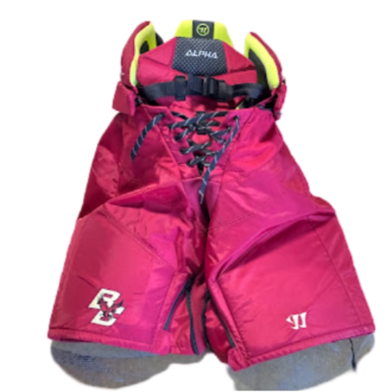 Warrior Alpha LX Pro – Used Pro Stock Junior Hockey Pant (Maroon)