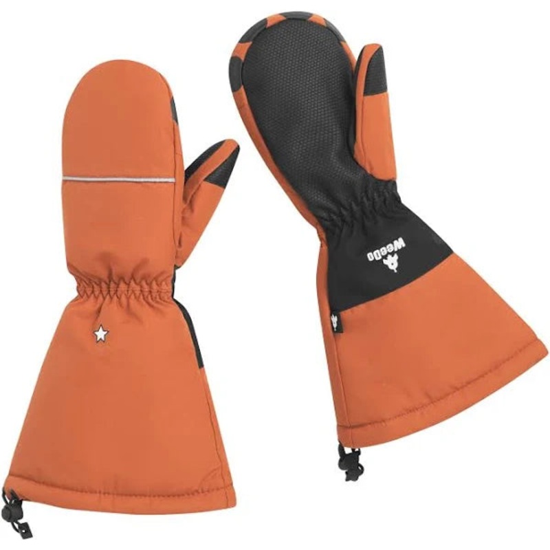 Weedo Youth Teddydo Mittens|BROWN|8|10