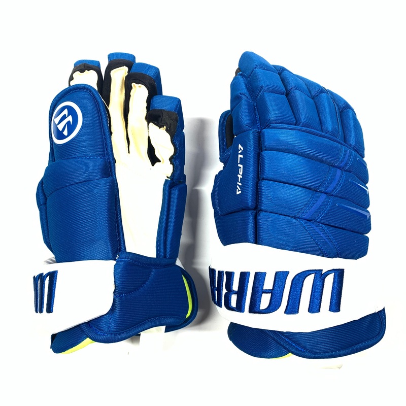 Warrior Alpha DX – Pro Stock Glove (Blue/White)